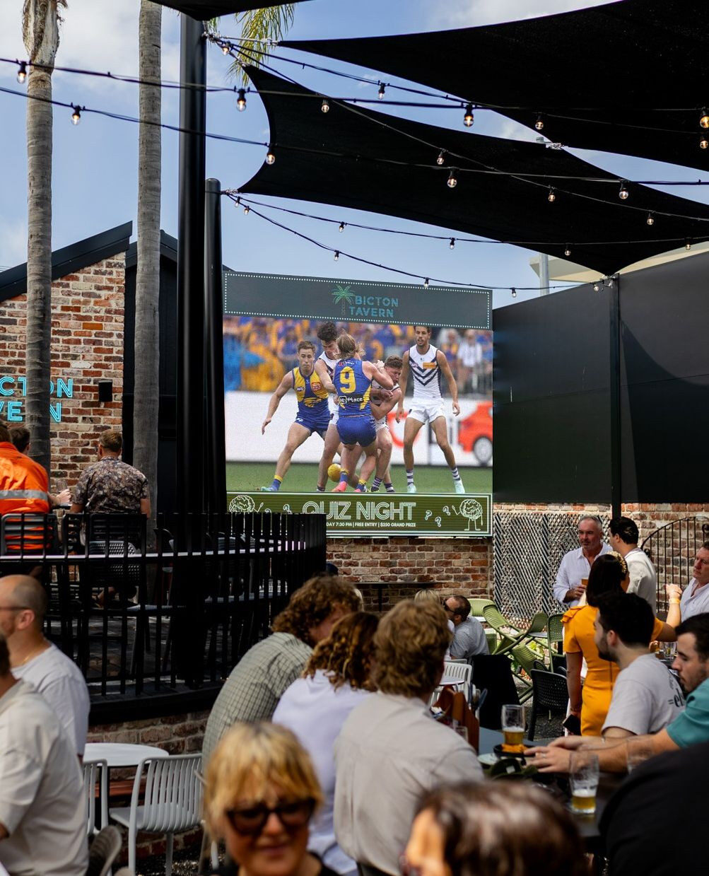 Instagram post from bictontavern. This post is in position 0.