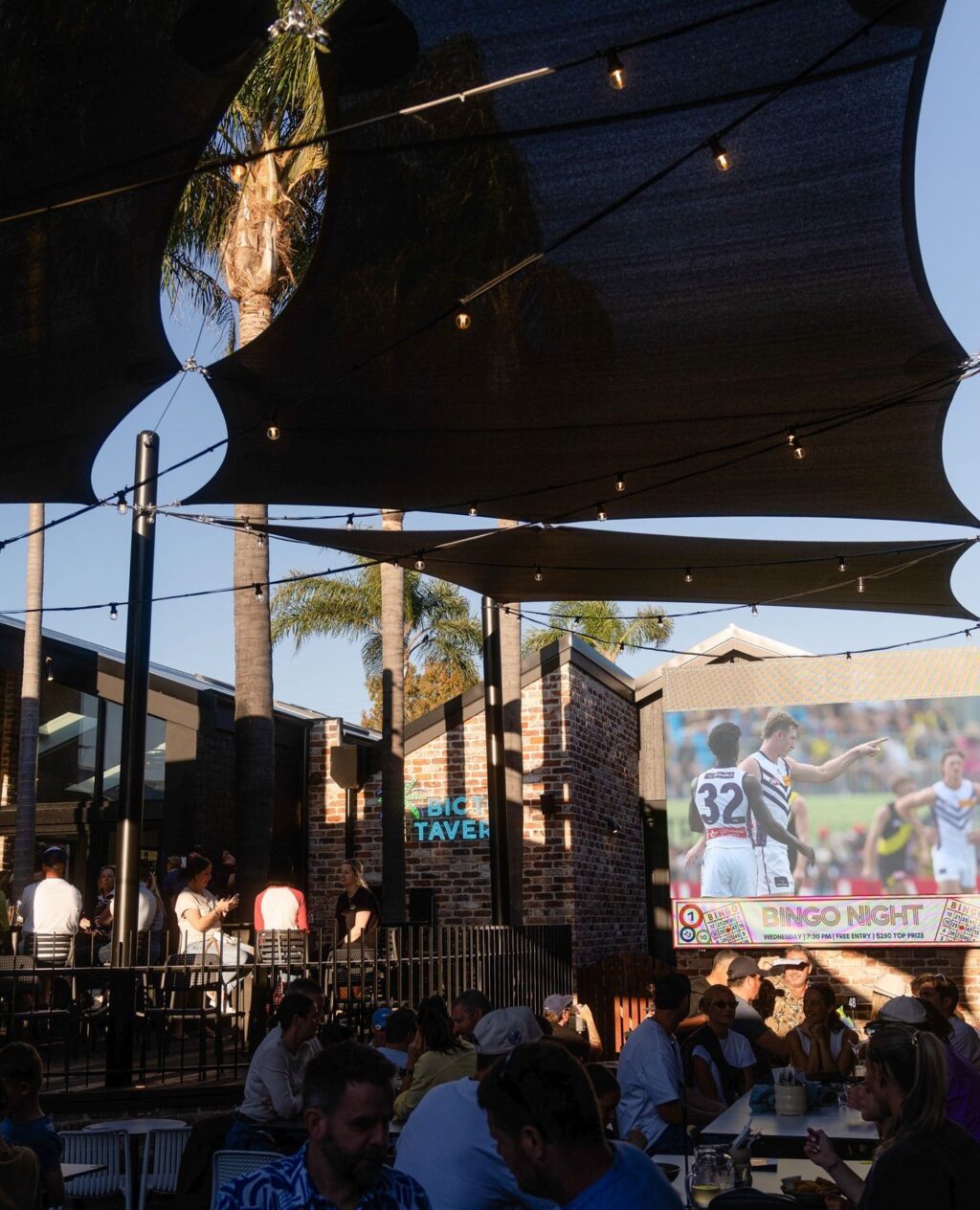 Instagram post from bictontavern. This post is in position 0.